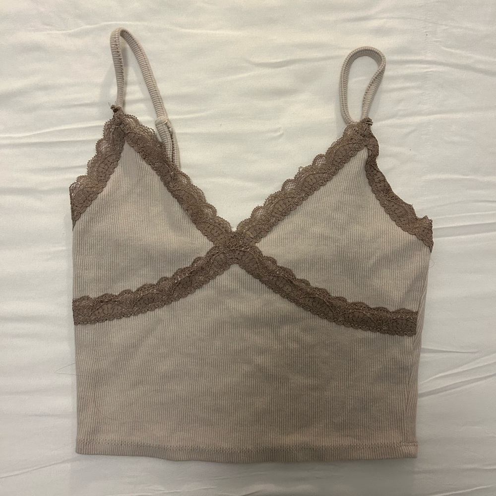 Garage Cami Lace Tank - Small